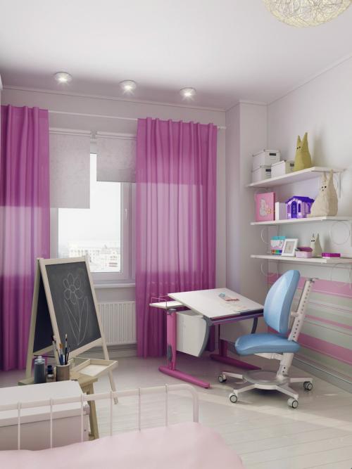 Дизайн трехкомнатной квартиры для семьи с двумя детьми 07