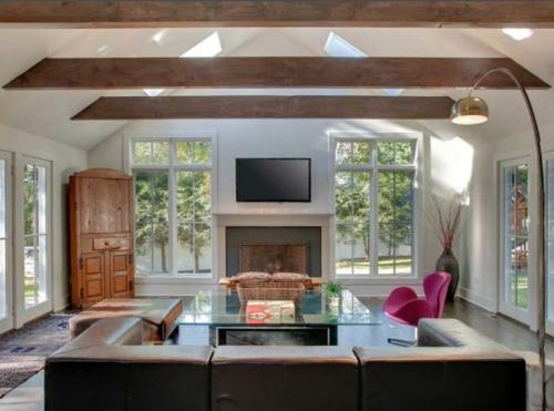 Как увеличить высоту потолка в частном доме. Как в частном доме поднять высоту потолков