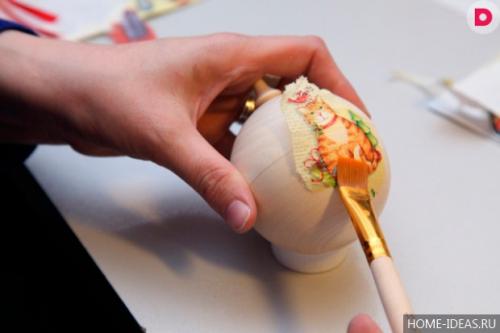 Шар новогодний из лент. Мастер-класс «Новогодние шары из лент» 32 Шар новогодний из лент. Мастер-класс «Новогодние шары из лент» 32