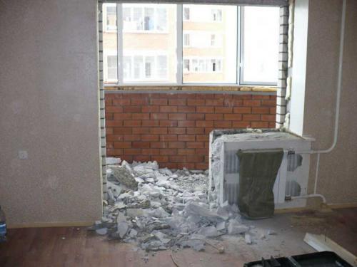 Объединить лоджию с квартирой. Что нужно знать о присоединении лоджии или балкона к квартире