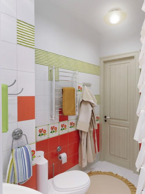 Дизайн трехкомнатной квартиры для семьи с двумя детьми 12