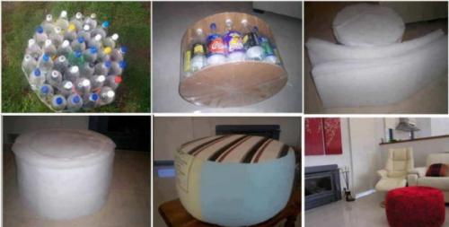 Поделки из бутылок пластиковых своими руками для дома. Мебель из подручных материалов: утилизируем пластиковые бутылки