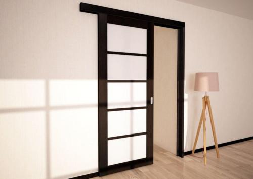Межкомнатная дверь на рельсах. Достоинства и недостатки раздвижной системы
