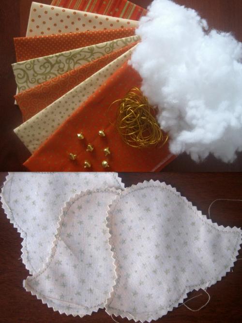 Игрушки из ткани на елку своими руками. Елочные игрушки из ткани своими руками 03 Игрушки из ткани на елку своими руками. Елочные игрушки из ткани своими руками 03