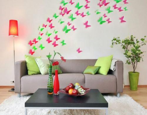 Бабочки своими руками на улицу. Ах, эти бабочки! Великолепное украшение для дома своими руками, причём за копейки…