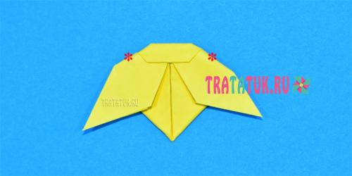 Поделка пчелиный улей из бумаги. Оригами пчела: простые пчелки из бумаги для детей