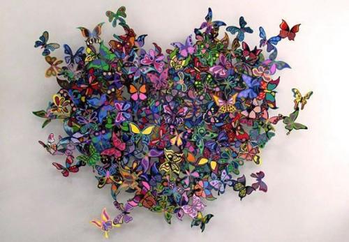 Бабочки своими руками на улицу. Ах, эти бабочки! Великолепное украшение для дома своими руками, причём за копейки…