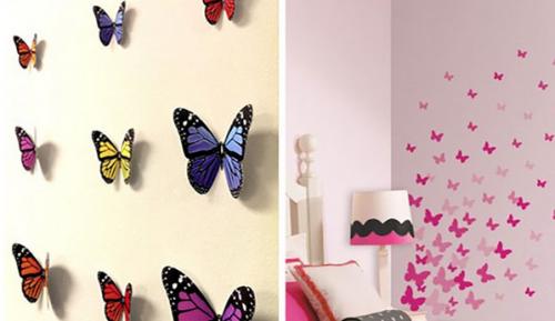 Бабочки своими руками на улицу. Ах, эти бабочки! Великолепное украшение для дома своими руками, причём за копейки…