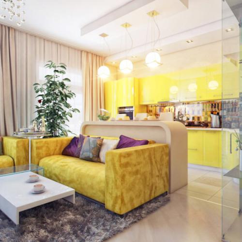 Ремонт 1 комнатной квартире. Функциональное зонирование в ремонте 1 комнатной квартиры