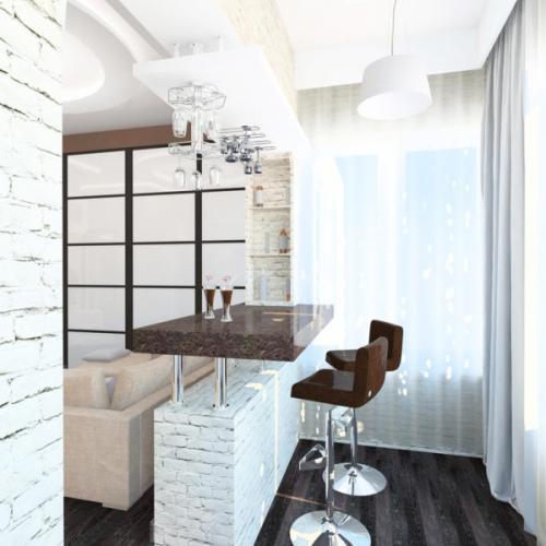 Ремонт 1 комнатной квартире. Функциональное зонирование в ремонте 1 комнатной квартиры