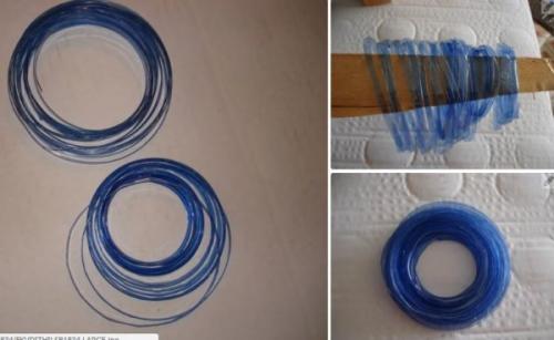 Из ленты из пластиковой бутылки. Применение пэт ленты из бутылок