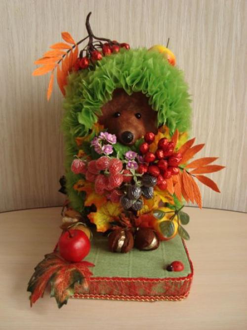 Осенние поделки в садик своими руками из природных материалов домики. Осенние поделки для детского сада и школы, созданные своими руками (все новинки)