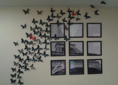 Бабочки своими руками на улицу. Ах, эти бабочки! Великолепное украшение для дома своими руками, причём за копейки…