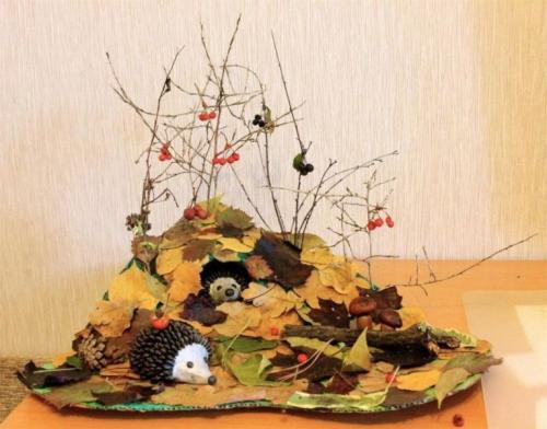 Осенние поделки в садик своими руками из природных материалов домики. Осенние поделки для детского сада и школы, созданные своими руками (все новинки)