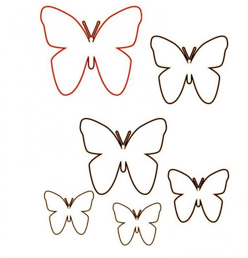 Бабочки своими руками на улицу. Ах, эти бабочки! Великолепное украшение для дома своими руками, причём за копейки…