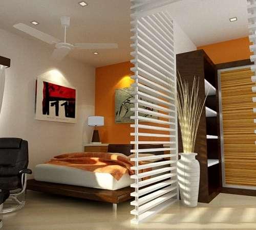 Как разделить квадратную комнату на две. Виды перегородок