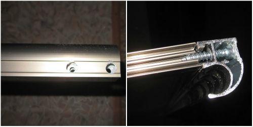 Раздвижные двери для шкафа купе. Монтаж профилей и рамы