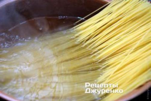 Паста с курицей и беконом. Классический рецепт пасты 15