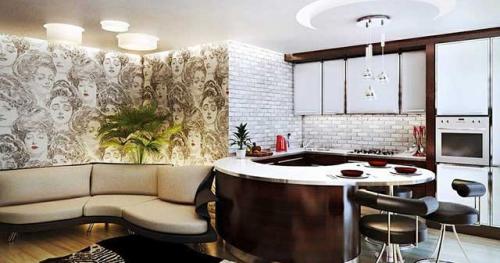 Объединить кухню с комнатой в хрущевке. Преимущества и недостатки