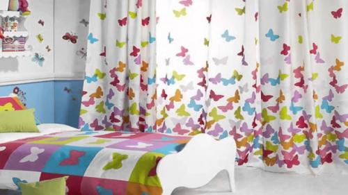 Шторы из хлопка в детскую. Особенности детских тканей