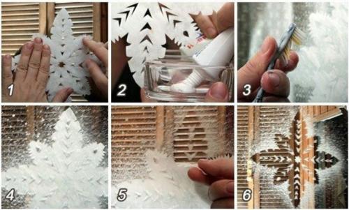 Как украсить дом к новому году 2020. Украшаем окна