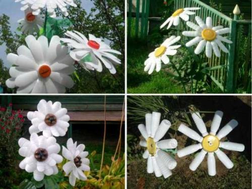 Как сделать из пластиковых бутылок цветы своими руками. Лотос 03