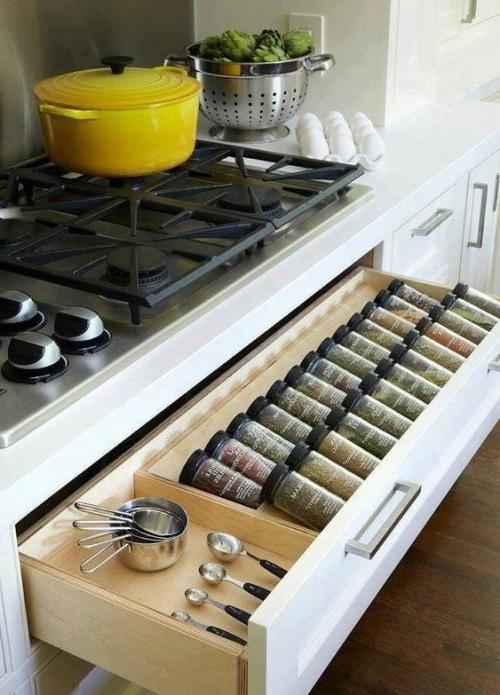 Порядок в шкафу на кухне. 10 способов навсегда навести порядок на кухне