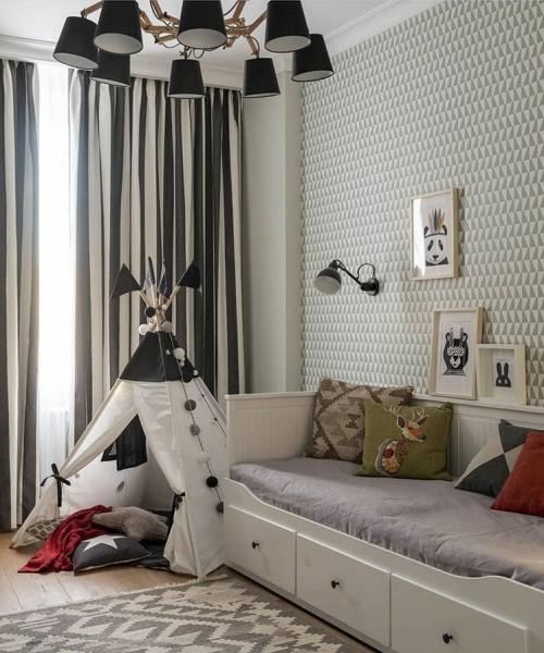 Шторы в детскую 2019. Модные шторы в детскую комнату в 2019 году: фото