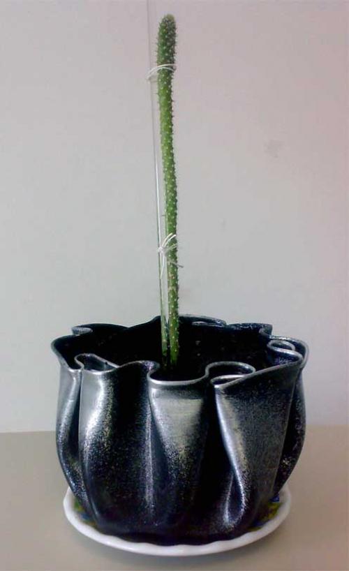 Что можно сделать из виниловых пластинок. Ваза для фруктов