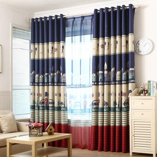 Короткие шторы в детскую для мальчика. Выбор штор для комнаты мальчика