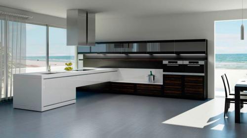 Дизайн однокомнатной квартиры кухни. Зонирование 07 Дизайн однокомнатной квартиры кухни. Зонирование 07