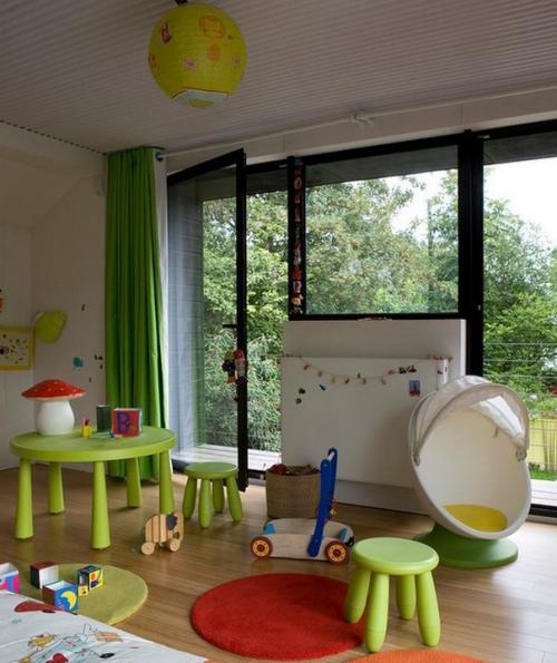 Салатовые шторы в детскую. Как выбрать шторы салатового цвета