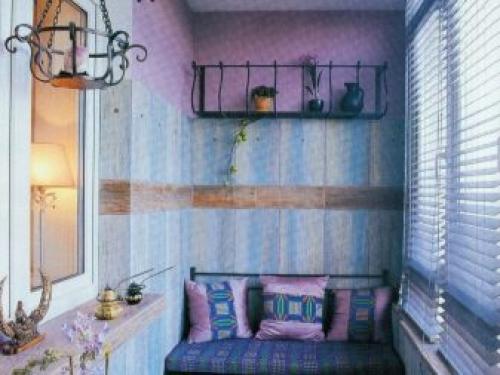 Обустроить балкон своими руками. Красивый балкон своими руками. 11