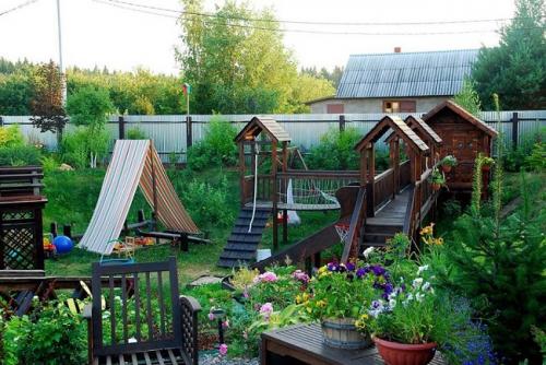 Ландшафтный дизайн дома. Разбивка участка на зоны