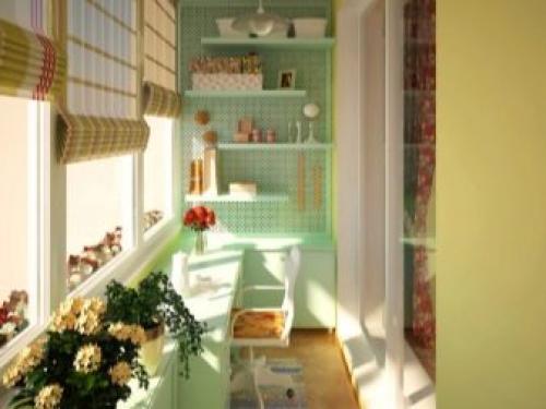 Обустроить балкон своими руками. Красивый балкон своими руками. 13