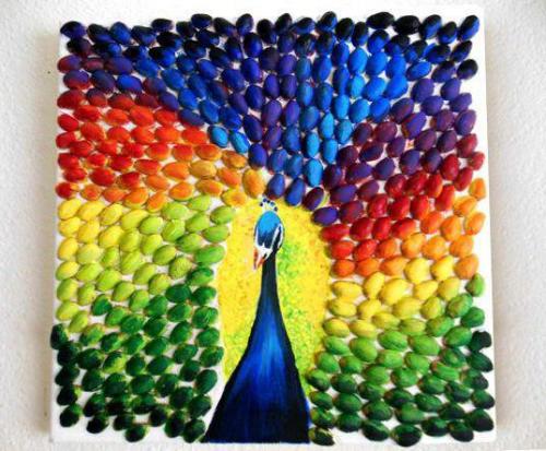 Поделка из фисташек скорлупы. Декор для дома своими руками 23 Поделка из фисташек скорлупы. Декор для дома своими руками 23