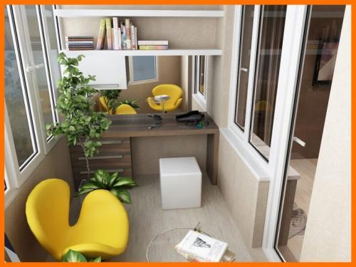 Обустроить балкон своими руками. Красивый балкон своими руками. 15