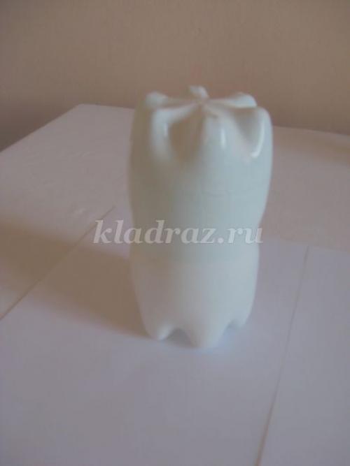 Поделка из бутылки пингвин. Поделки из пластиковых бутылок: большие и маленькие пингвины!!! 17