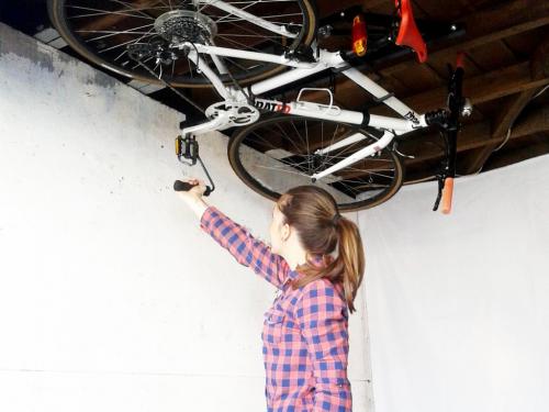 Как хранить велосипед в гараже. Лучшее место: как хранить велосипед в гараже