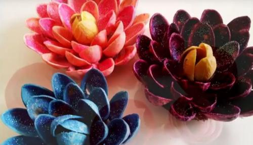 Поделка из фисташек скорлупы. Декор для дома своими руками 16 Поделка из фисташек скорлупы. Декор для дома своими руками 16