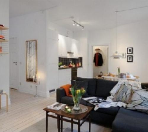 Разделение зон в однокомнатной квартире. Как разделить комнату на две зоны: детскую и взрослую (фото) 02 Разделение зон в однокомнатной квартире. Как разделить комнату на две зоны: детскую и взрослую (фото) 02