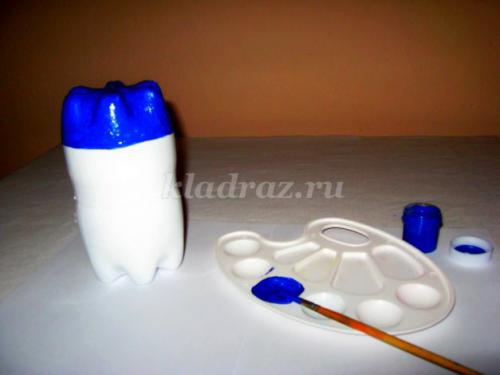 Поделка из бутылки пингвин. Поделки из пластиковых бутылок: большие и маленькие пингвины!!! 19