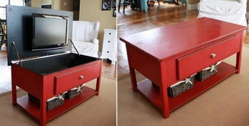 Как спрятать телевизор в интерьере?