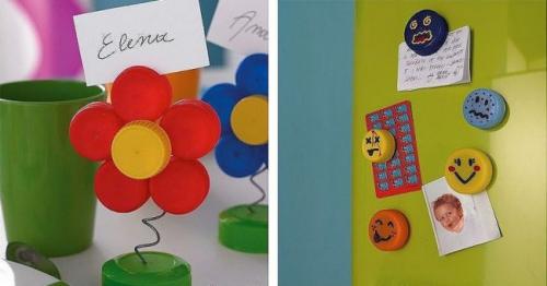 Лебедь из пробок от пластиковых бутылок схемы. Вернисаж поделок из пробок от пластиковых бутылок