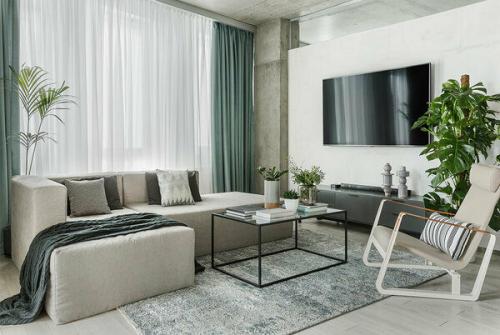 Модные карнизы 2019. Необходимость штор в зале