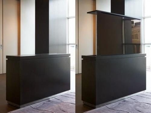 Телевизор спрятанный в тумбе. Не выбрасывай телевизор с балкона: 5 крутых способов красиво спрятать телевизор в гостиной