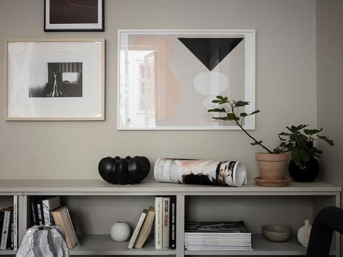 Теплый интерьер небольшой квартиры (41 кв. м) 05