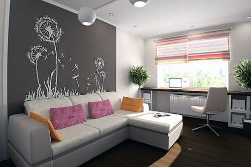 Дизайн комнаты 12 кв м с диваном. Подбор мебели для маленькой спальни