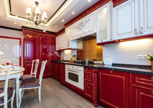 Кухонный гарнитур. Варианты дизайна самых красивых кухонных гарнитуров (подборка фото)