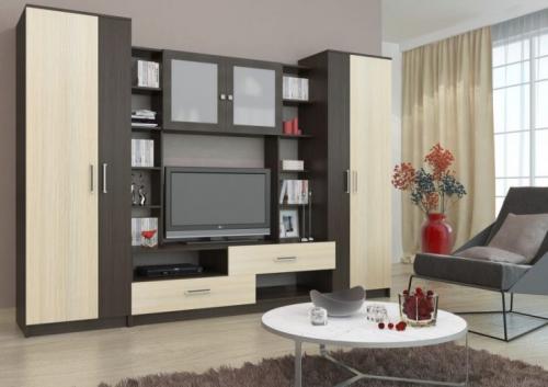 Мебель венге и молочный дуб в интерьере. Особенности и отличия данного цвета